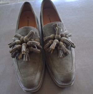 Johnston & Murphy Green Wedge Shoes